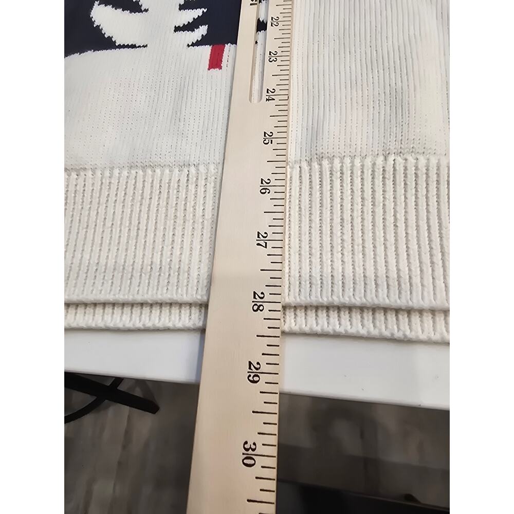 Polo Ralph Lauren 1XB Alpine Skier Sweater Winter Chalet Lodge Ski Knit white - Picture 8 of 10